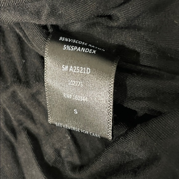 Beige Botany Elegant Black Sleeveless Dress with Ruched side and Rose Detail S - Picture 5 of 8